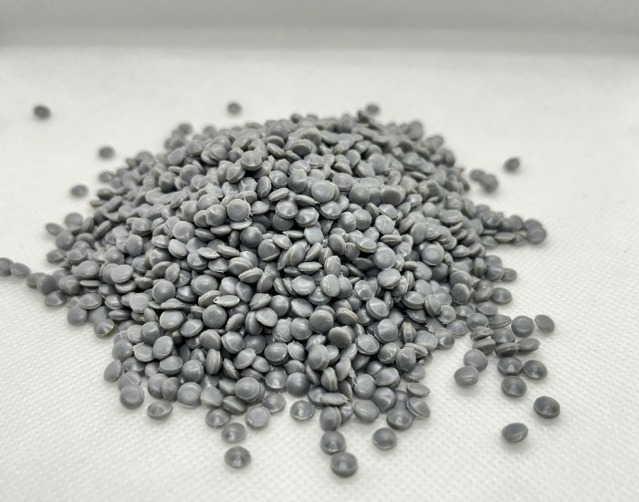 Hạt Nhựa PVC Cứng X&aacute;m