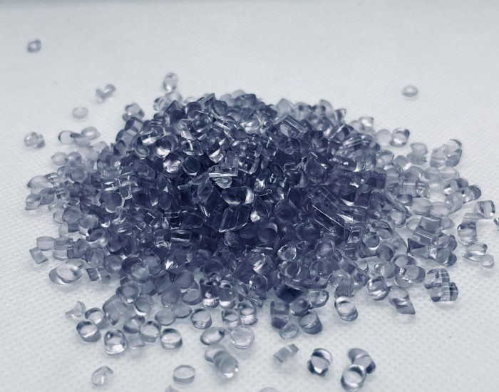 Hạt nhựa PVC trong x&aacute;m kh&oacute;i