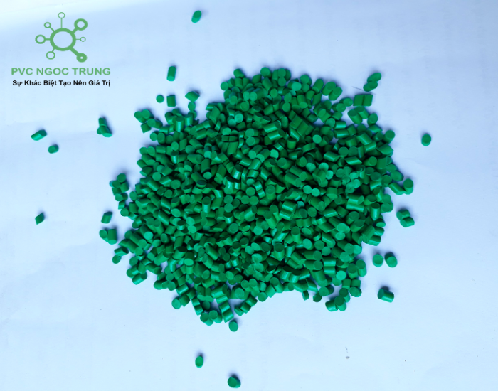 Hạt Nhựa PVC Xanh